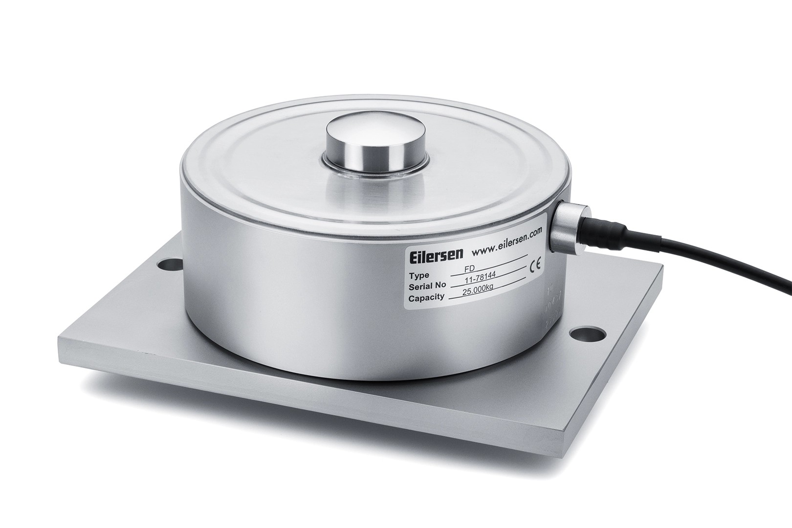 Eilersen compression load cell FD with base plate
