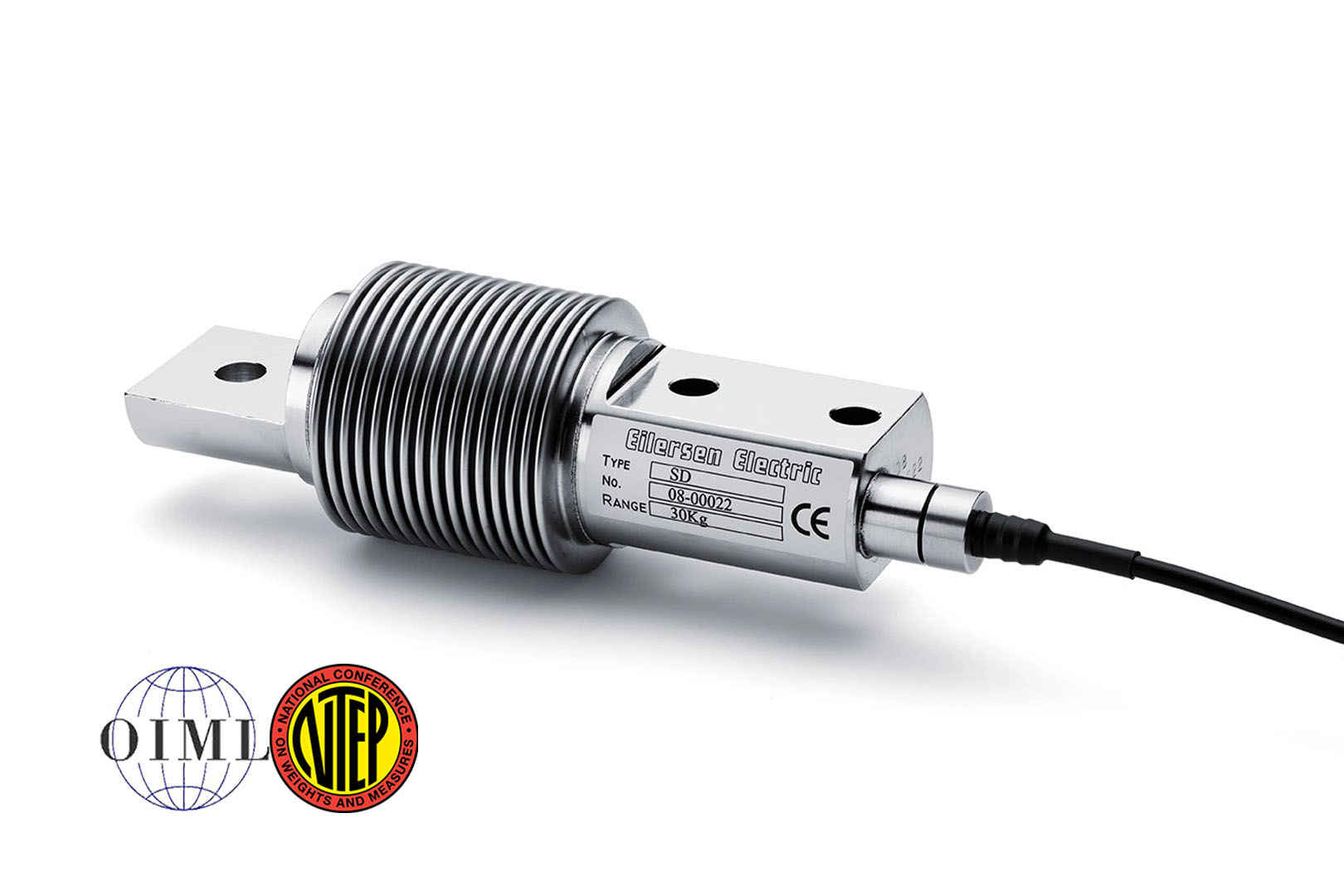 Eilersen beam load cell SD (BBLA) with OIML and NTEP logo