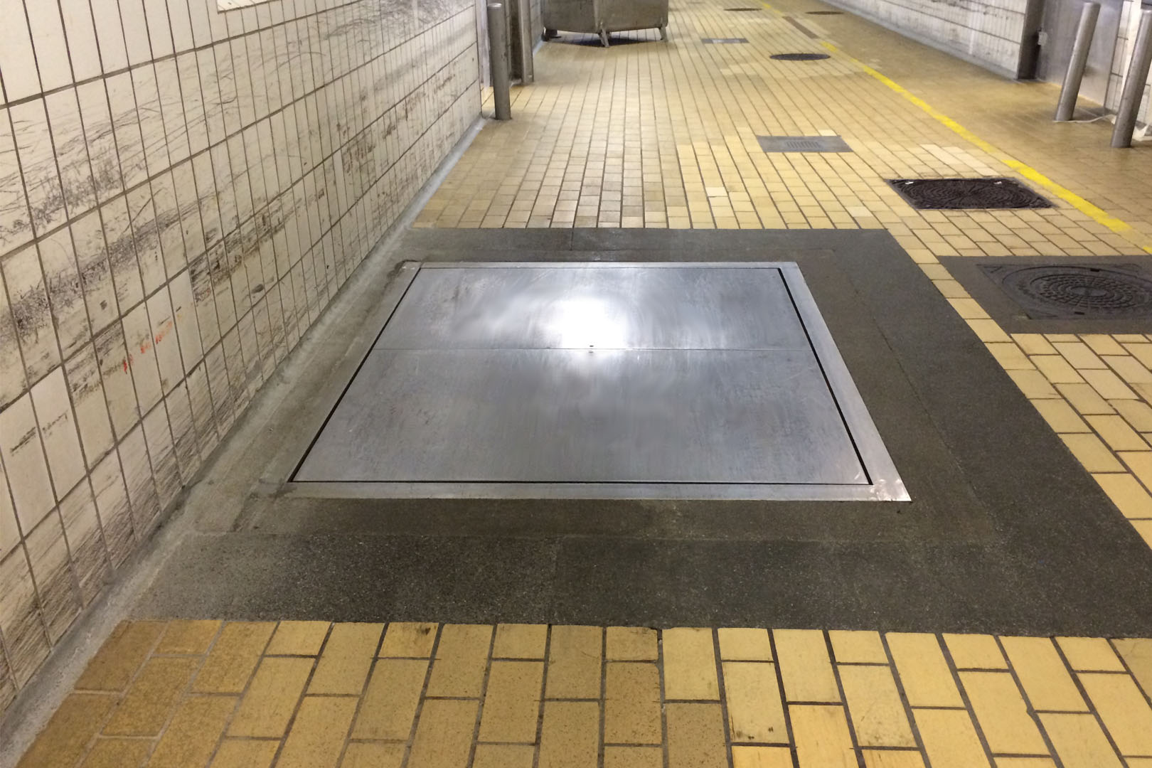 Eilersen robust hygienic pit floor scale can be used in areas with heavy traffic