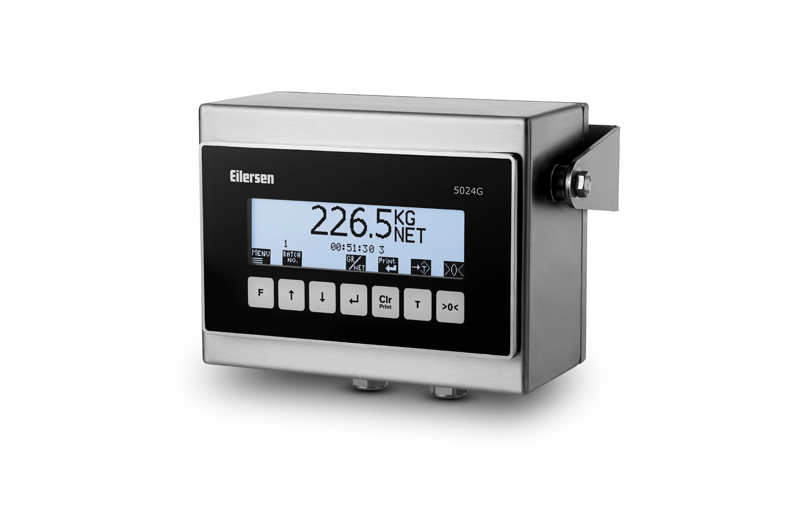 Eilersen weighing terminal type 5024G shown in EC4002 enclosure