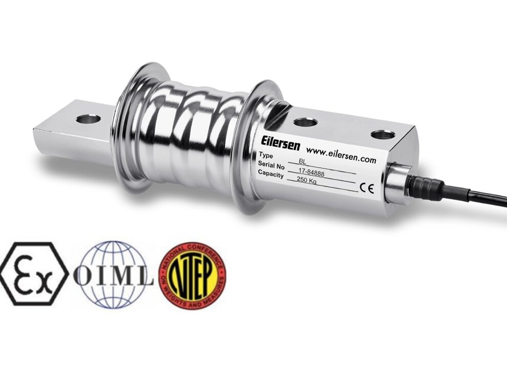 Eilersen Electric BL BL-Ex hygienic beam load cell with icons