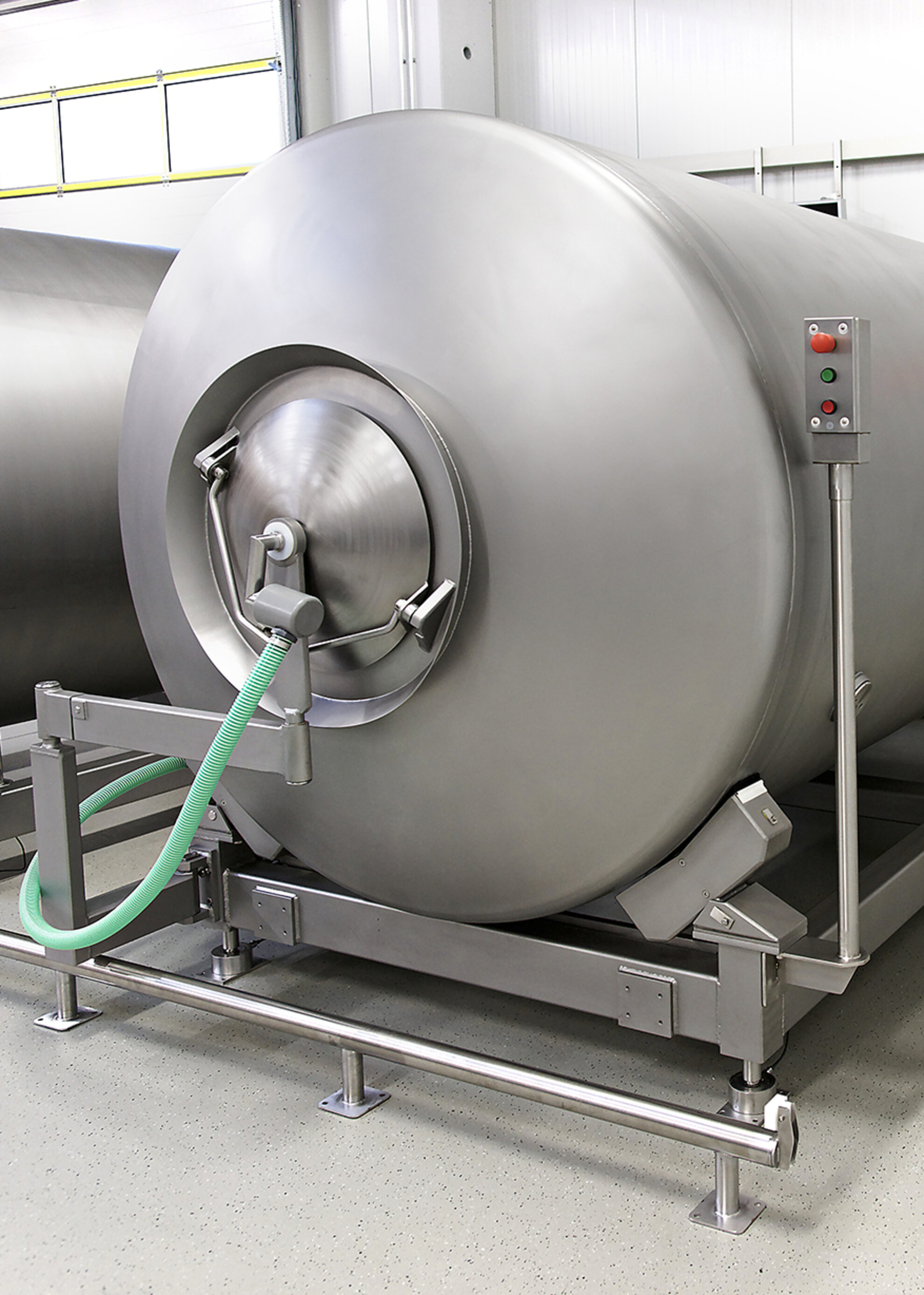 Weighing under tumbler